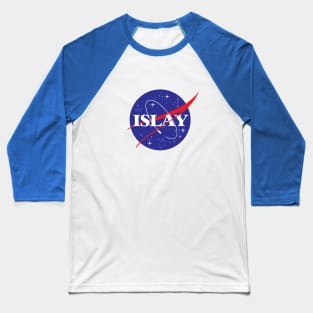 NASA whisky parody: Islay Baseball T-Shirt